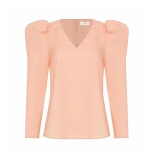 ANNA CATE women's bailey blouse in blush Medium